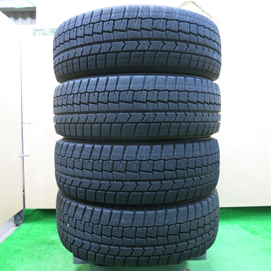 *送料無料*バリ溝！21年！9.5分★スタッドレス 205/65R16 ダンロップ ウインターマックス WM02 タイヤ 16インチ エスティマ ステップワゴン 等★3112406イスタ