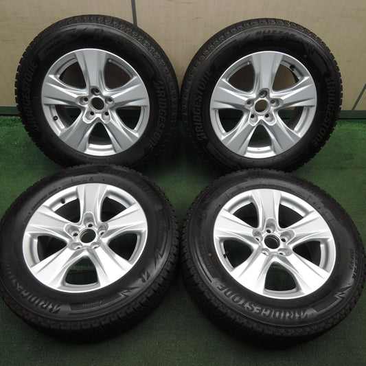 *送料無料* バリ溝！20年！綺麗！9分★トヨタ 80系 ハリアー 純正 225/65R17 スタッドレス ブリヂストン ブリザック DM-V3 PCD114.3/5H★4030202HAス