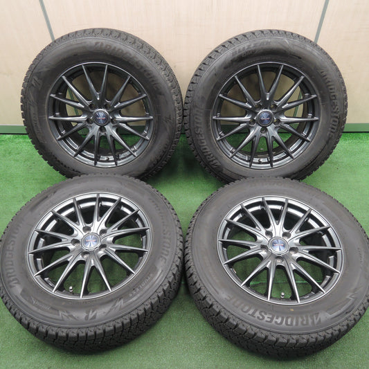 *送料無料*バリ溝！21年！キレイ！8.5分★スタッドレス 225/65R17 ブリヂストン ブリザック DM-V3 VELVA SPORTZ ヴェルヴァ 17インチ PCD114.3/5H★3120201HAス