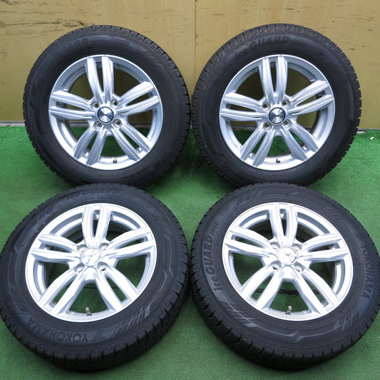 [送料無料]バリ溝！20年！キレイ！9.5分★スタッドレス 185/65R15 ヨコハマ アイスガード iG60 社外 アルミ 15インチ PCD100/4H★3061910Hス