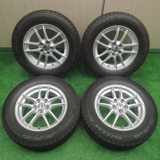 [送料無料]バリ溝！キレイ！8.5分★スタッドレス 195/65R15 ブリヂストン ブリザック REVO GZ ENERGY LINE TWS エナジーライン 15インチ PCD100/5H★3071002SYス