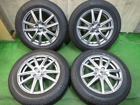 [送料無料]バリ溝！キレイ！9分★スタッドレス 175/65R15 アイスエスポルテ SEIN ザイン 15インチ PCD100/4H★3011711Hス