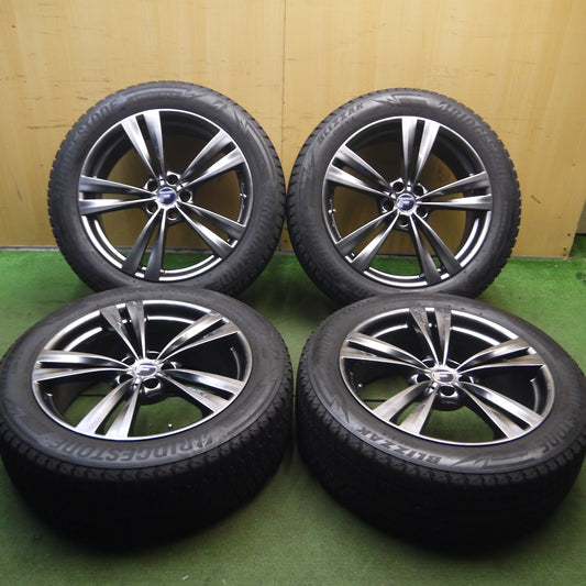 *送料無料*キレイ★LEHRMEISTER L-F ラウンジ 235/55R20 スタッドレス ブリヂストン ブリザック DM-V3 レアマイスター 20インチ PCD114.3/5H★4010917Hス