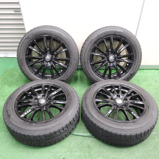 *送料無料*バリ溝！キレイ！8.5分★スタッドレス 195/60R16 ヨコハマ アイスガード iG50 プラス LeyBahn 16インチ PCD114.3/5H★3120103NJス