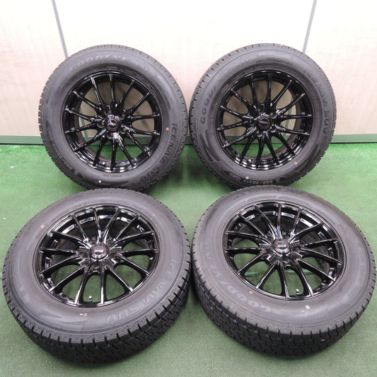 *送料無料*バリ溝！キレイ！9.5分★スタッドレス 225/65R17 グッドイヤー アイスナビ SUV D.O.S. DOS 17インチ PCD114.3/5H★4011405TNス