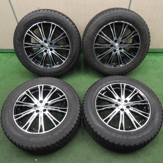 *送料無料*バリ溝！キレイ！9分★フォレスター等 225/60R17 スタッドレス ヨコハマ ジオランダー i/T-S ROZEST ローゼスト 17インチ PCD100/5H★4011402TNス