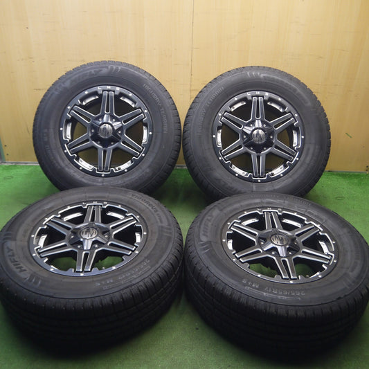 [送料無料]バリ溝！21年！キレイ！9.5分★LEHRMEISTER LMS 265/65R17 ハイフライ VIGOROUS HT601 レアマイスター 17インチ PCD139.7/6H★3100304Hノ