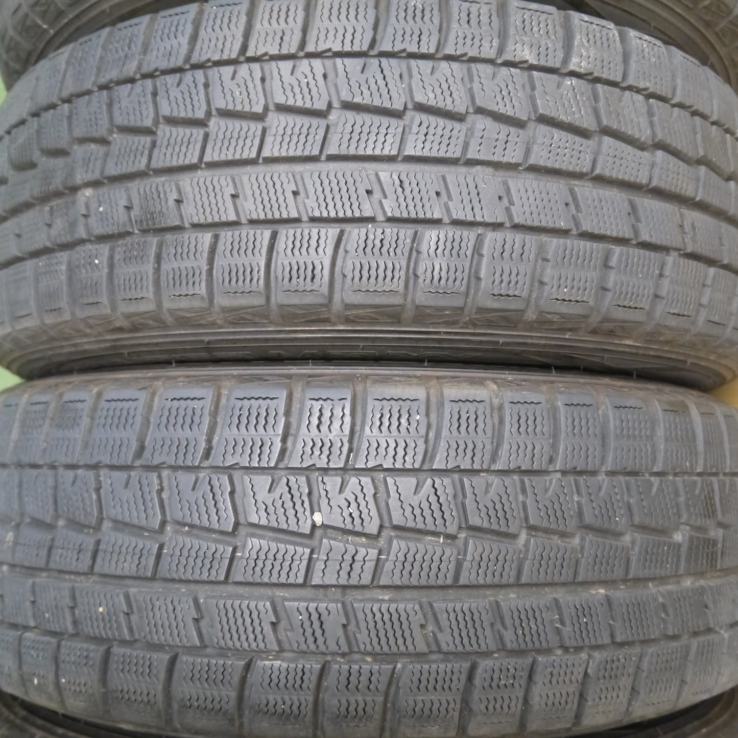 [送料無料]バリ溝！19年！キレイ！9分★スタッドレス 195/65R15 ダンロップ ウインターマックス WM01 AXEL weds アクセル 15インチ PCD114.3/5H★3070702Hス