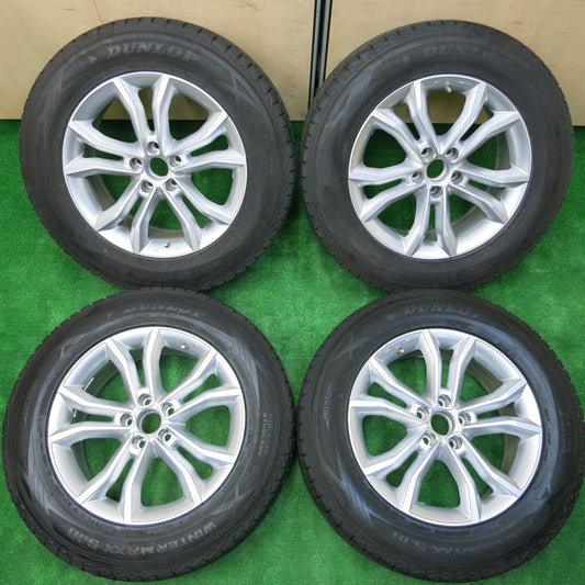 *送料無料*センサー付き！バリ溝！19年！綺麗！9.5分★スタッドレス AGA 235/65R18 TAS ダンロップ ウインターマックス SJ8 PCD114.3/5H★3110302イス