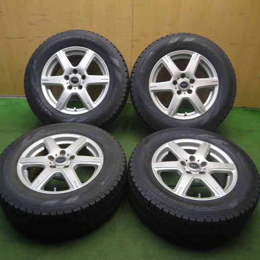 [送料無料]バリ溝！19年！綺麗！9.5分以上★スタッドレス 215/65R16 ピレリ アイスアシンメトリコ プラス TOPRUN トップラン 16インチ PCD114.3/5H★3100205Hス