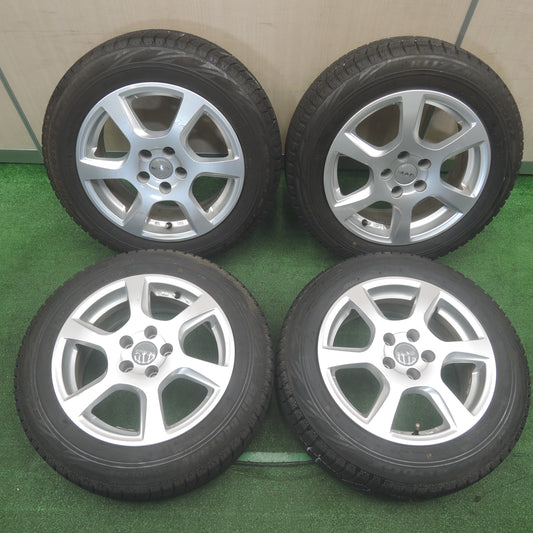 *送料無料*4本価格★スタッドレス MAK 185/60R15 ブリヂストン ブリザック REVO GZ 15インチ PCD100/5H★3110707NJス