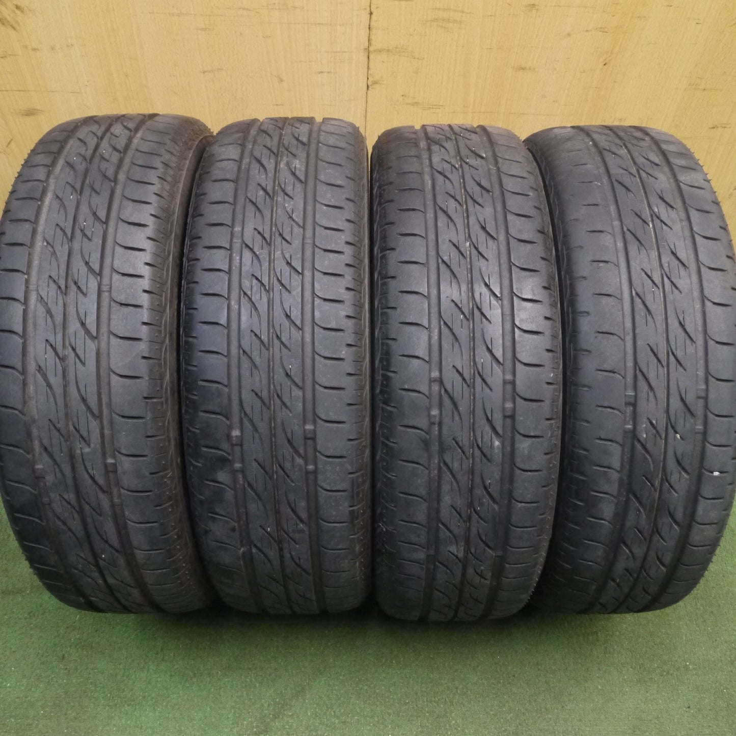 *送料無料* 4本価格★165/55R15 ブリヂストン ネクストリー エコピア BROCKEN ブロッケン 15インチ PCD100/4H★4030810Hノ