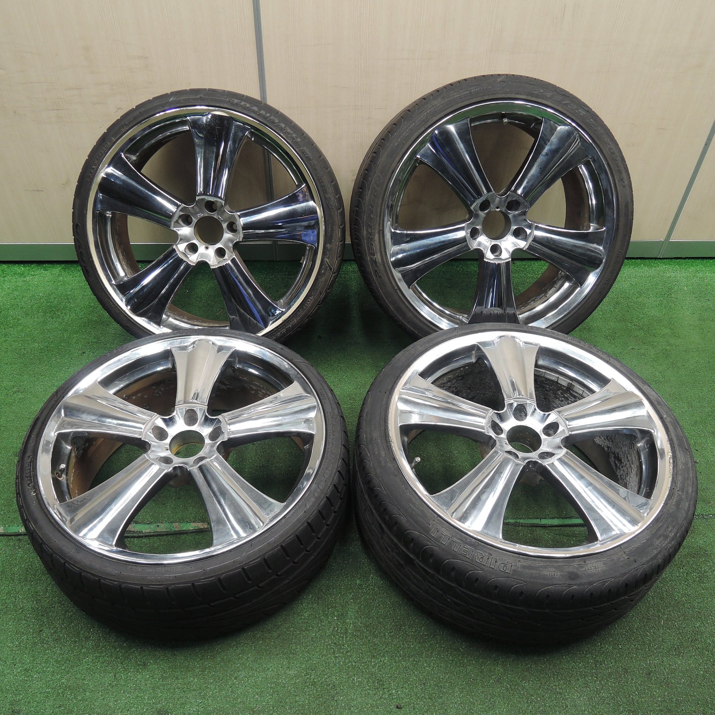 *送料無料*バリ溝！9.5分★AME 245/30R20 245/35R20 ピレリ PZERO NERO トーヨー トランパス MP SPORTS2 20インチ PCD114.3/5H★3112001NJノ