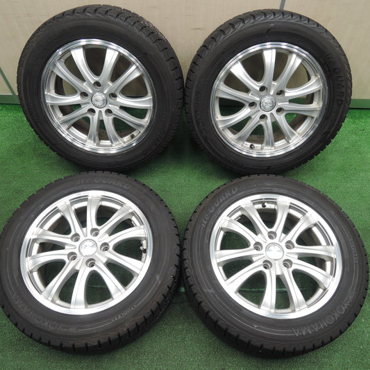 *送料無料*バリ溝！20年！キレイ！9.5分★スタッドレス 205/55R16 ヨコハマ アイスガード iG52C VELVA ヴェルヴァ 16インチ PCD114.3/5H★3110810TNス