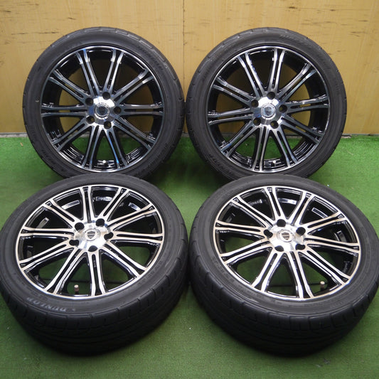 *送料無料* バリ溝！20年！9分★SCHWERT SC1M 215/45R17 ダンロップ DIREZZA DZ101 シュバート 17インチ PCD114.3/5H★4022602Hノ