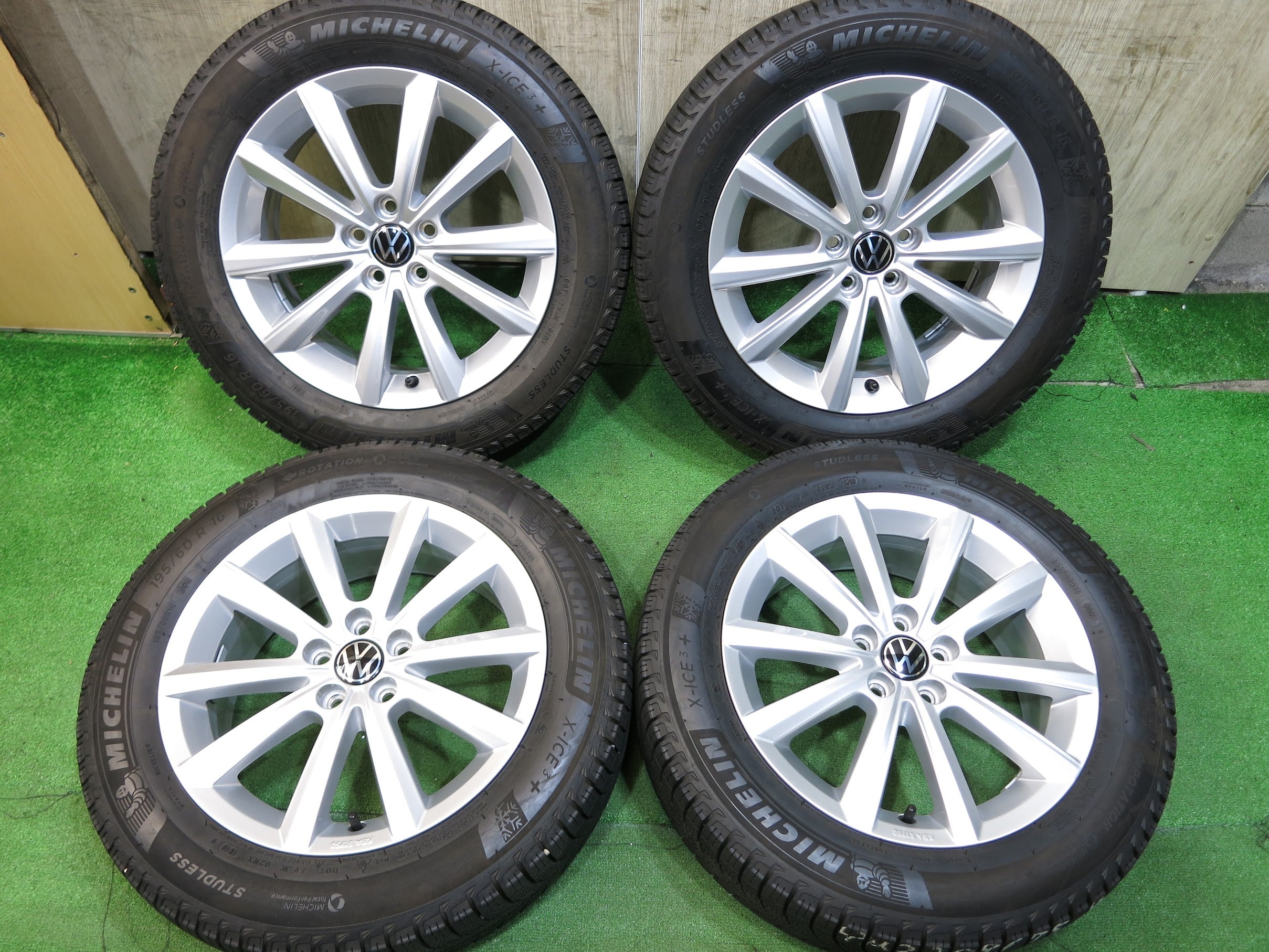 送料無料]バリ溝！19年！綺麗！9.5分☆ワーゲン T-Cross 純正 BORBET 195/60R16 スタッドレス ミシュランX-I |  名古屋/岐阜の中古カー用品・工具の買取/販売ならガレージゲット