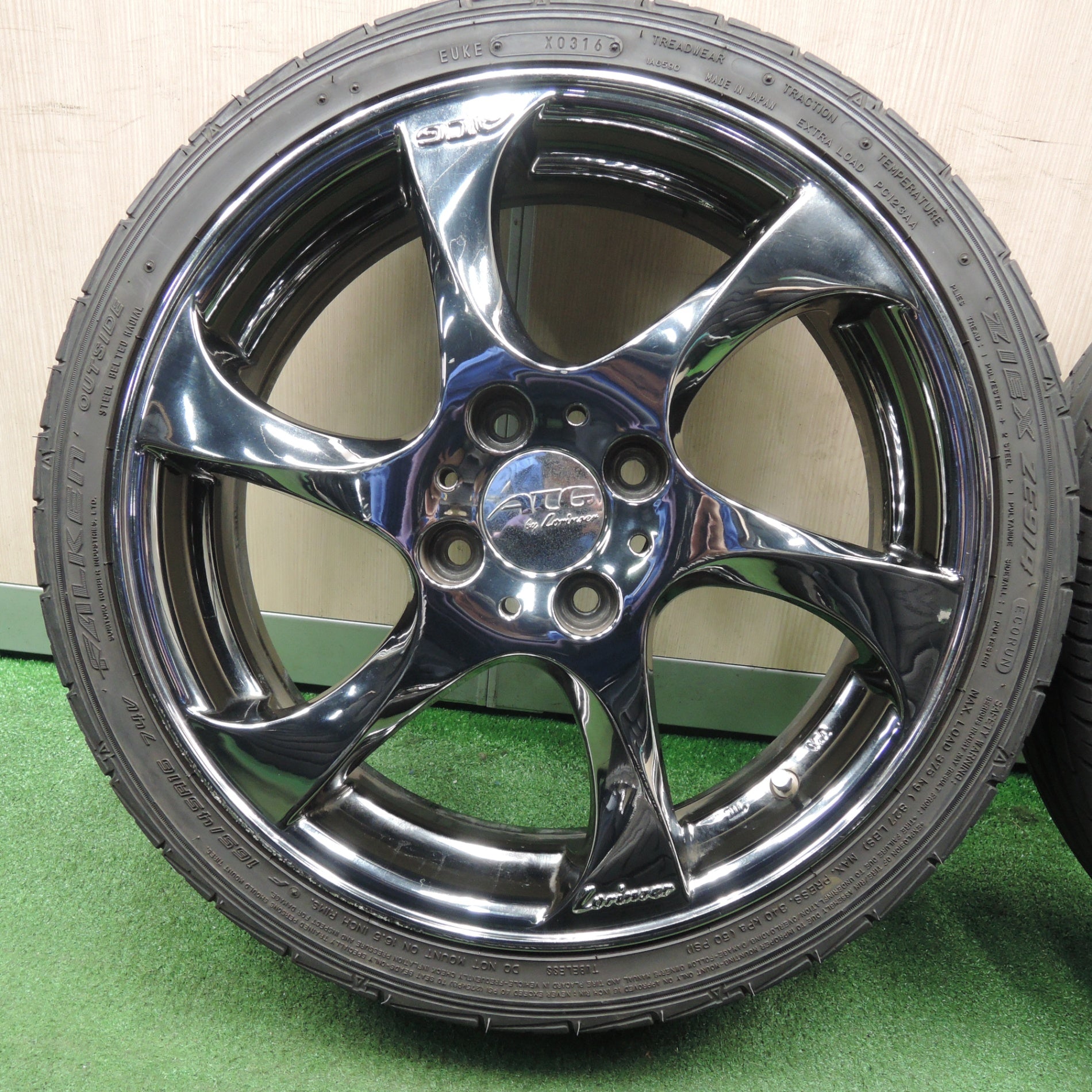 *送料無料* 4本価格 ロリンザー ATG 165/45R16 ファルケン ジークス ZE914 Lorinser 16インチ PCD100 |  名古屋/岐阜の中古カー用品・工具の買取/販売ならガレージゲット