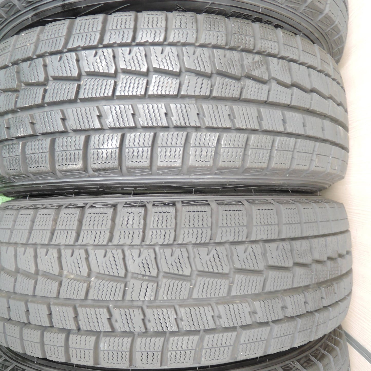 [送料無料]バリ溝！19年！キレイ！9.5分★スタッドレス 175/65R14 ダンロップ ウインターマックス WM01 JOKER QUEEN weds PCD100/4H 5H マルチ★3102402TNス