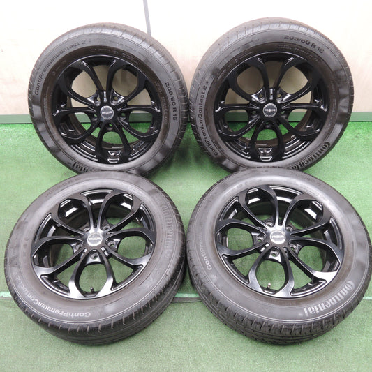 *送料無料*キレイ★MINI ミニ 等 AGA モビウス 205/60R16 コンチネンタル コンチプレミアム コンタクト2 16インチ PCD120/5H★4012304NJノ