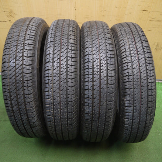 *送料無料* バリ溝！20年！9.5分★175/80R16 ブリヂストン デューラー H/T 684Ⅱ タイヤ 16インチ ジムニー 等★4030802Hノタ