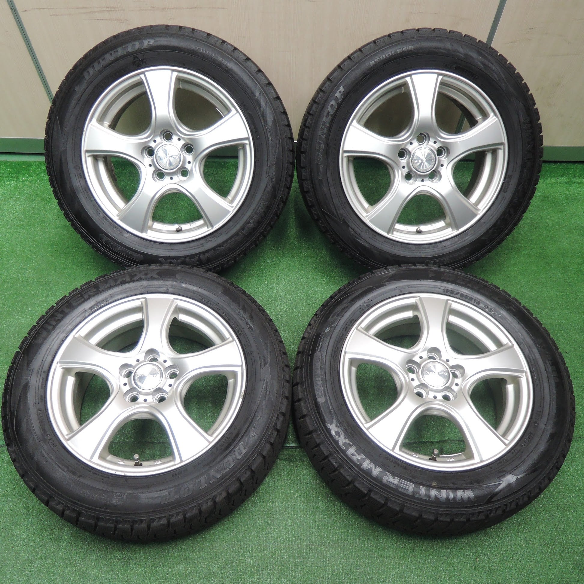 送料無料]キレイ☆スタッドレス 185/65R15 ダンロップ ウインターマックス WM02 VIOLENTO ヴィオレント 15インチ |  名古屋/岐阜の中古カー用品・工具の買取/販売ならガレージゲット