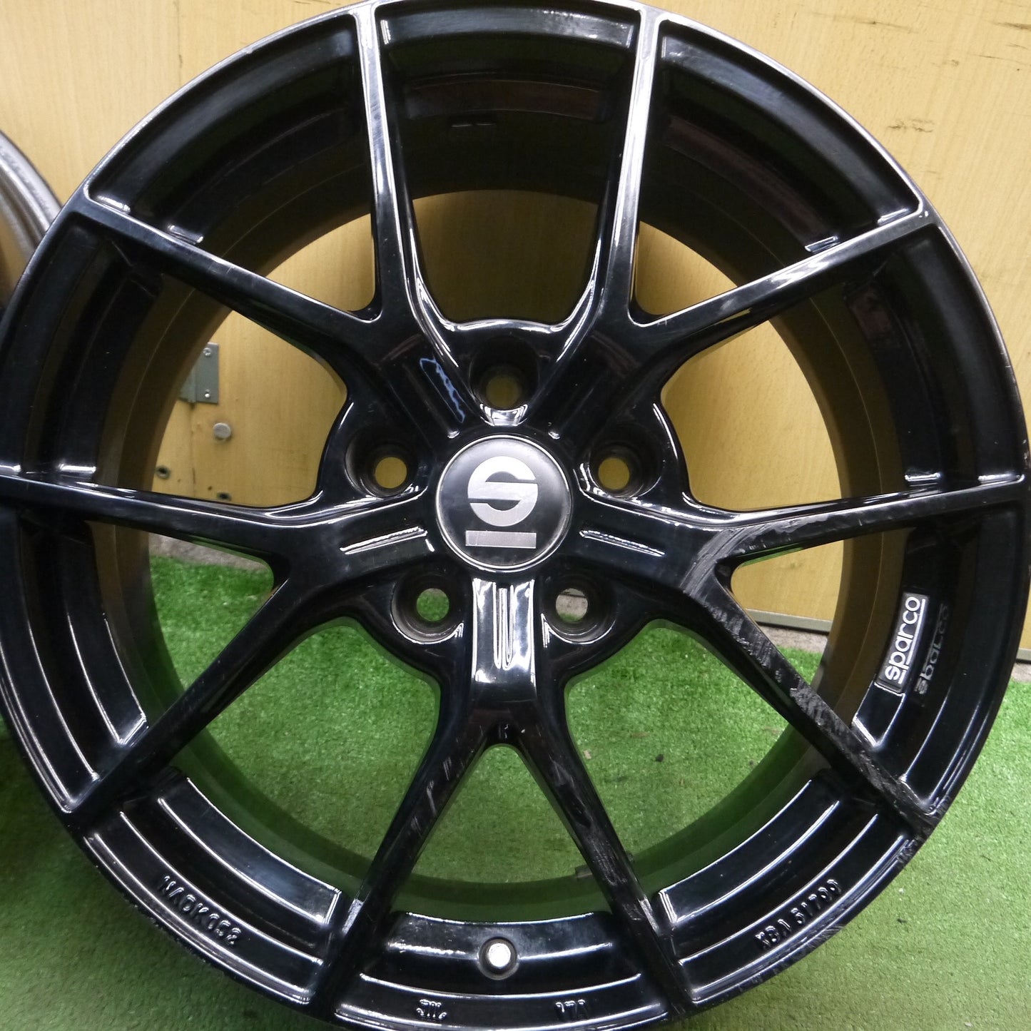 *送料無料*4本価格★Sparco Podio スパルコ ポディオ ホイール 17インチ 17×7.5J PCD114.3/5H★4012603Hホ