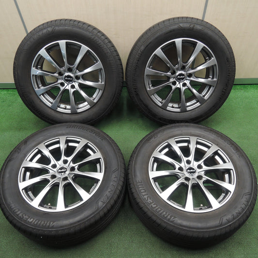 *送料無料* バリ溝！20年！キレイ！9.5分★225/65R17 ブリヂストン アレンザ 001 EuroSpeed MiD ユーロスピード 17インチ PCD114.3/5H★4021303TNノ