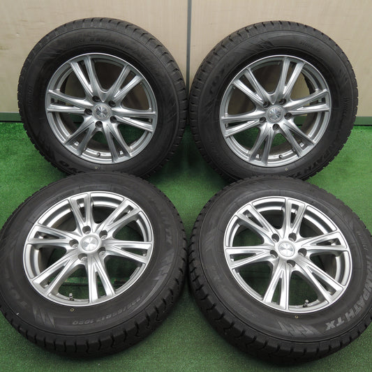 *送料無料*バリ溝！21年！キレイ！9.5分以上★スタッドレス 225/65R17 トーヨー ウインター トランパス TX Exceeder エクシーダー 17インチ PCD114.3/5H★3120914HAス