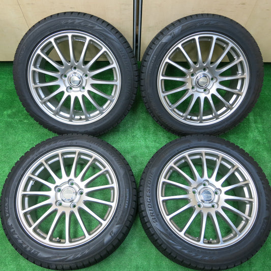 *送料無料*バリ溝！キレイ！9.5分★スタッドレス 215/50R17 ブリヂストン ブリザック VRX2 ECO FORME エコフォルム PCD114.3/5H★3110308イス