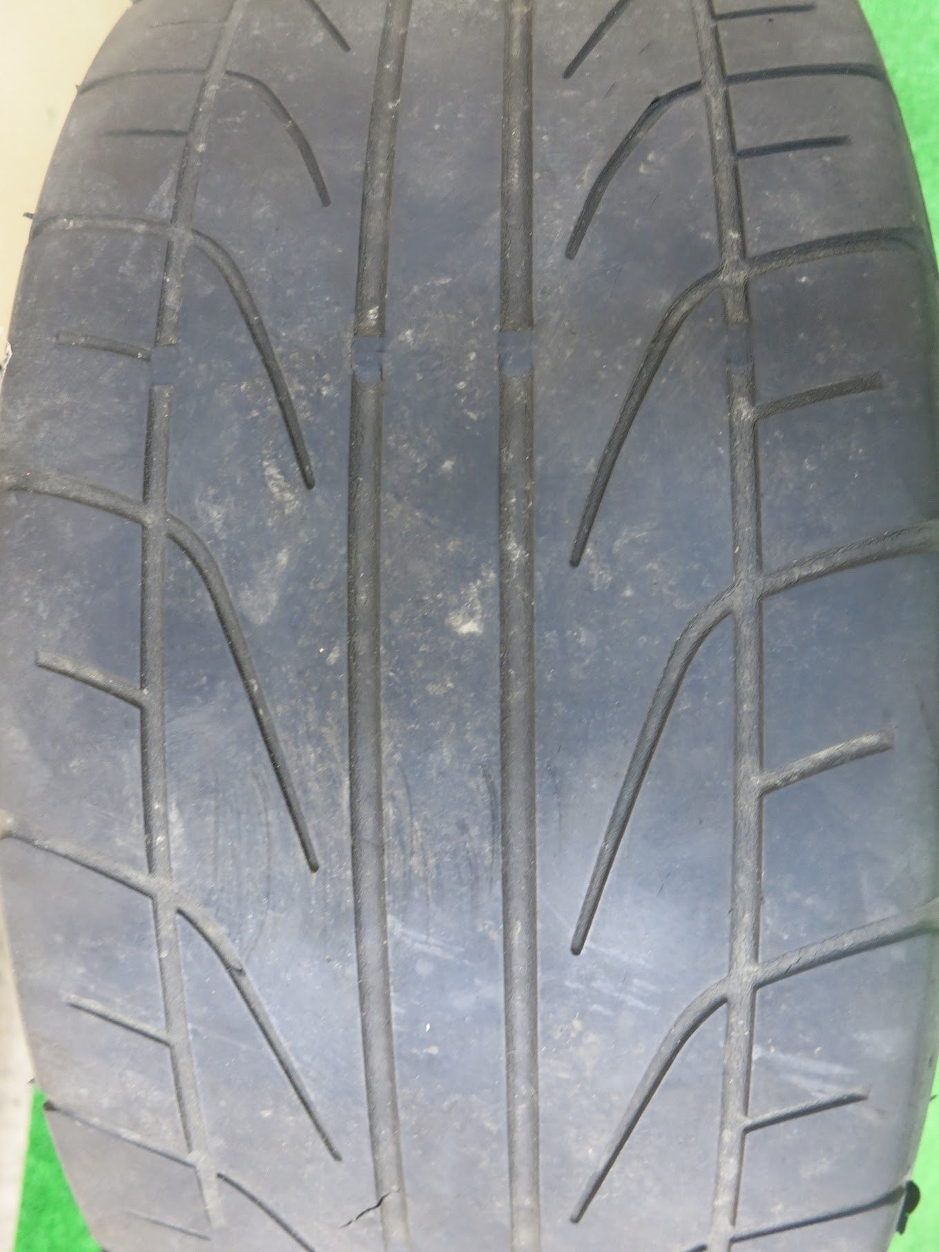 [送料無料]1本価格 キレイ★215/40R17 WORK ESPERIO ワーク エスぺリオ ダンロップ ディレッツァ DZ101 17インチ PCD100/4H★2112304ヒノ