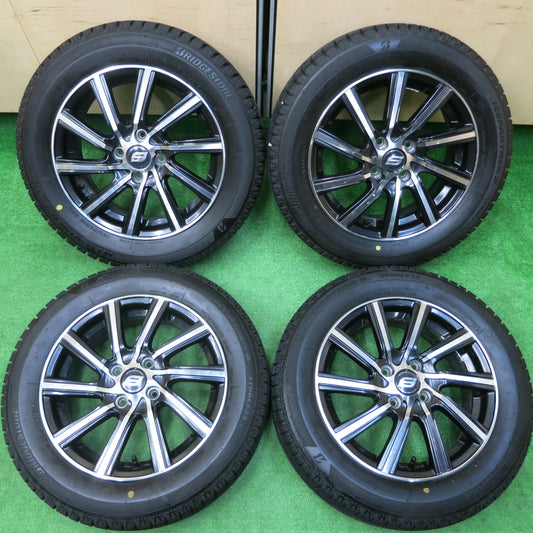 *送料無料*バリ溝！21年！9.5分以上★スタッドレス 185/60R15 ブリヂストン アイスパートナー2 STRANGER ストレンジャー 15インチ PCD100/4H★3112705イス