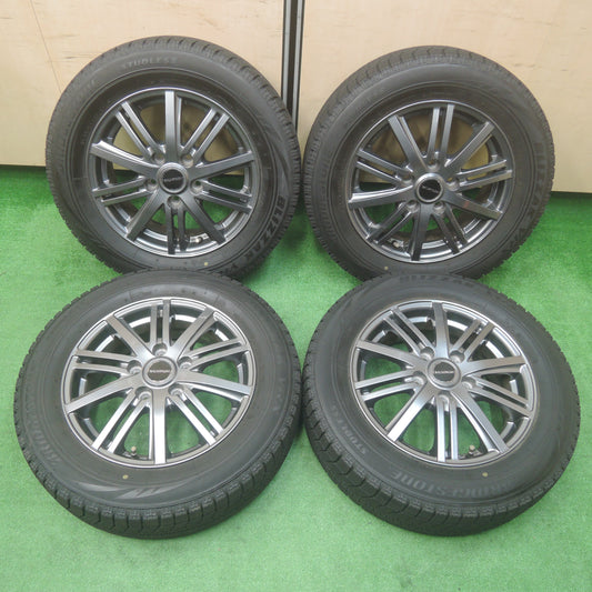 *送料無料*キレイ！19年★スタッドレス 185/65R15 ブリヂストン ブリザック VRX BALMINUM バルミナ 15インチ PCD114.3/5H★3112806SYス