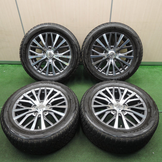 *送料無料*センサー付！バリ溝！キレイ！9分★レクサス LX570 純正 285/50R20 スタッドレス ブリヂストン ブリザック DM-V2 20インチ PCD150/5H★4011401TNス