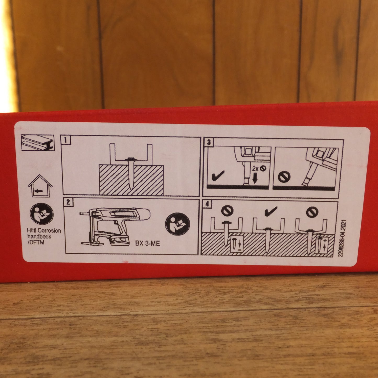 [送料無料]未使用★ヒルティ HILTI スチールネイル 400x X-S 14 B3 MX #2156392(2)★