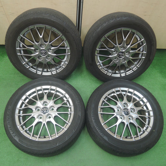 *送料無料*キレイ★トヨタ 80系 ノア ヴォクシー 煌 純正 BBS 205/55R16 ブリヂストン トランザ T001 PCD114.3/5H★4011702SYノ