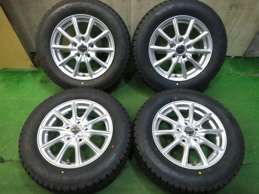 [送料無料]未使用！19年★スタッドレス 195/65R15 グッドイヤー アイスナビ6 ECO FORME エコフォルム 15インチ PCD114.3/5H★3021007Hス