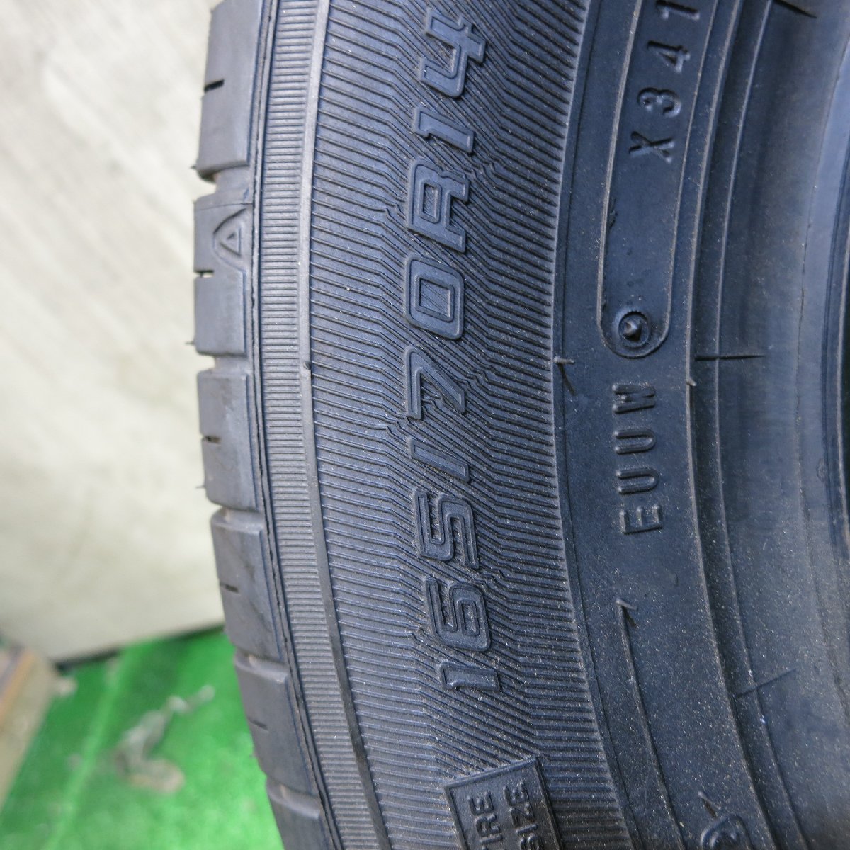 [送料無料]未使用★165/70R14 グッドイヤー EfficientGrip ECO hybrid EG01 タイヤ 14インチ アクア マーチ ヴィッツ 等★3060904Hノタ