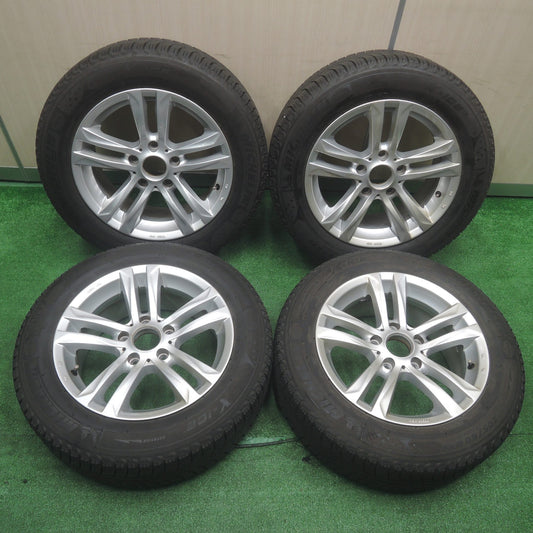 [送料無料]バリ溝！9分★BMW 等 205/60R16 スタッドレス MAK ミシュラン X-ICE XI3 16インチ PCD120/5H★3091401SYス