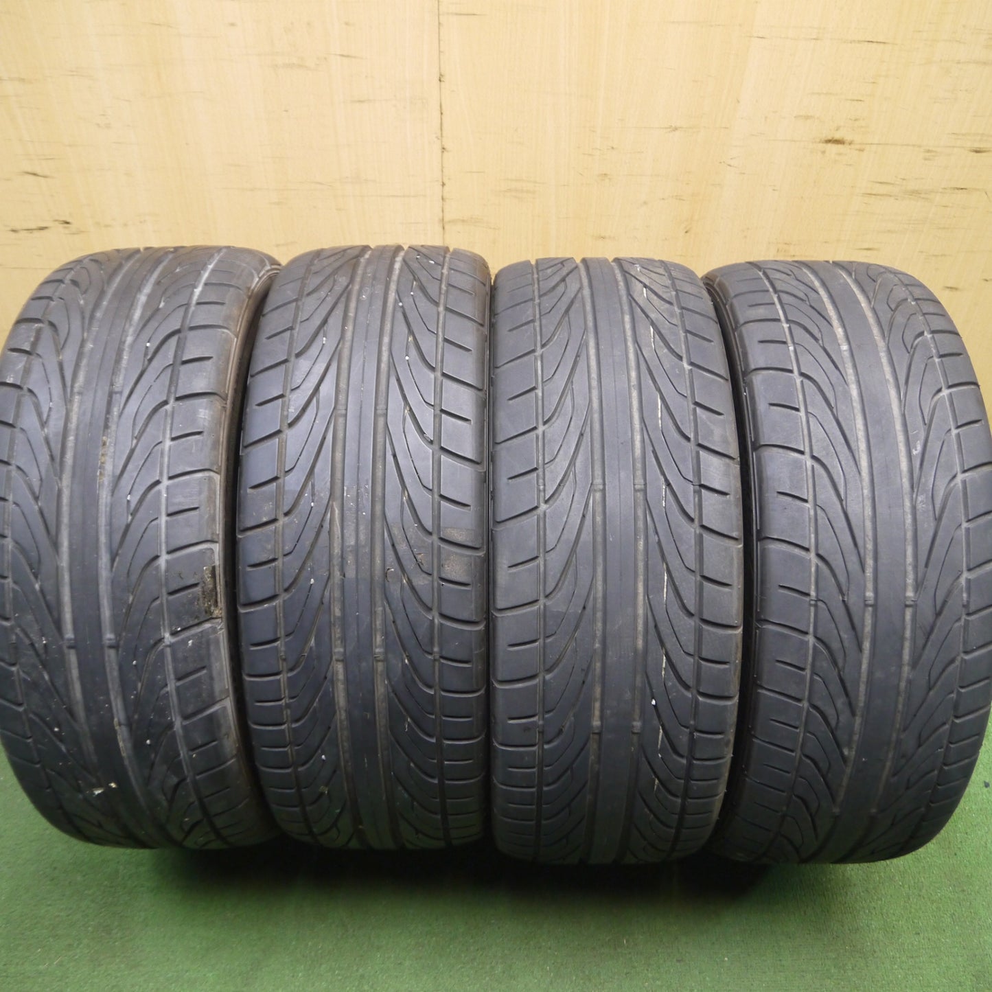 *送料無料* バリ溝！20年！9分★SCHWERT SC1M 215/45R17 ダンロップ DIREZZA DZ101 シュバート 17インチ PCD114.3/5H★4022602Hノ