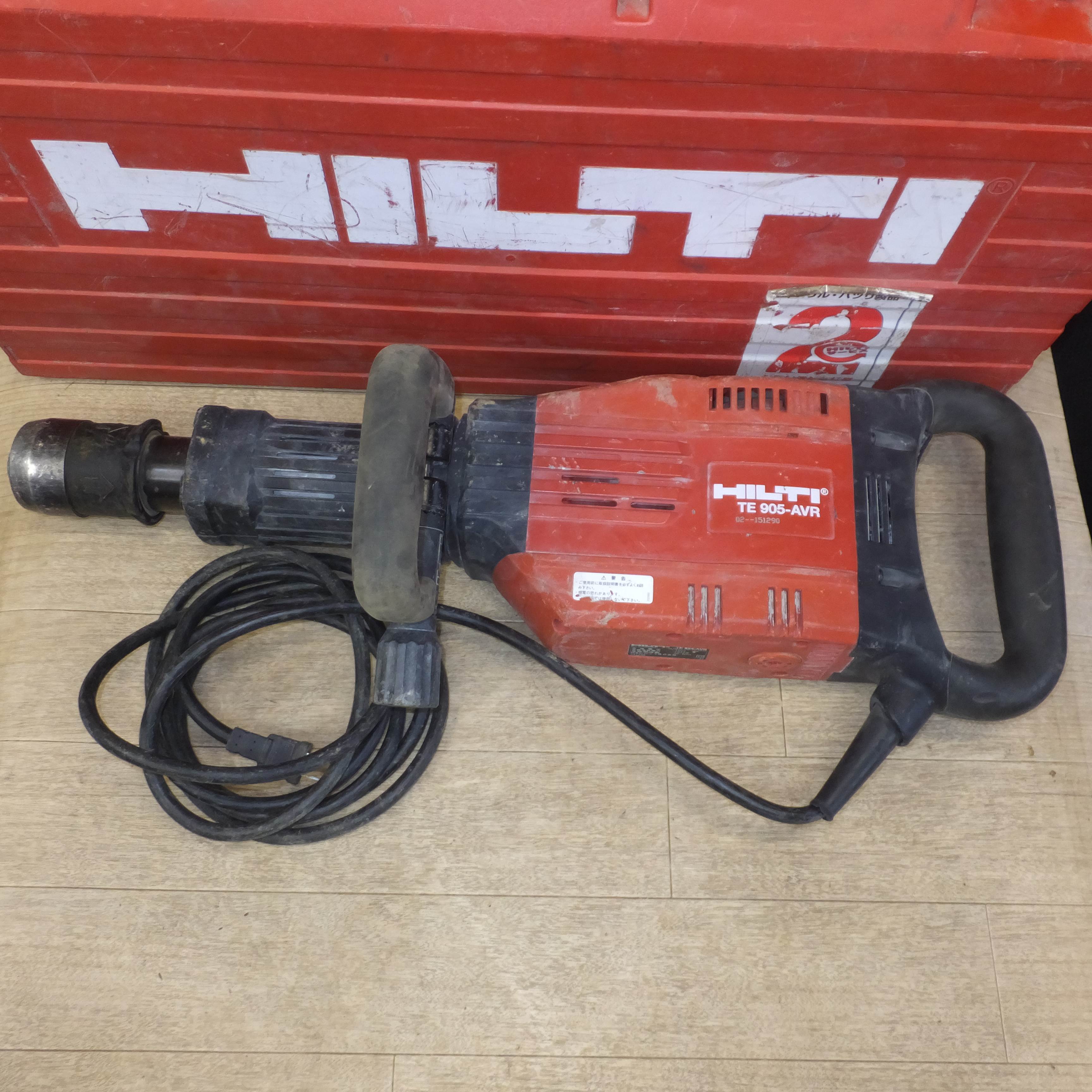 [送料無料]★ヒルティ HILTI 電動ハンマー TE905-AVR　100V 50-60Hz 1550W★