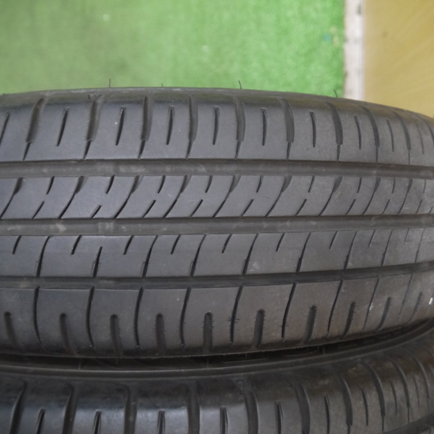 *送料無料*4本価格★ダイハツ ムーヴ 純正 155/65R14 ダンロップ エナセーブ EC204 14インチ PCD100/4H★3101103KAノ