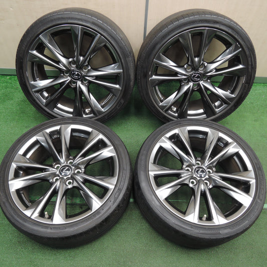 *送料無料*センサー付★レクサス ES300 Fスポーツ 純正 235/40R19 ダンロップ SPスポーツマックス 050 19インチ PCD114.3/5H★4011314HAノ