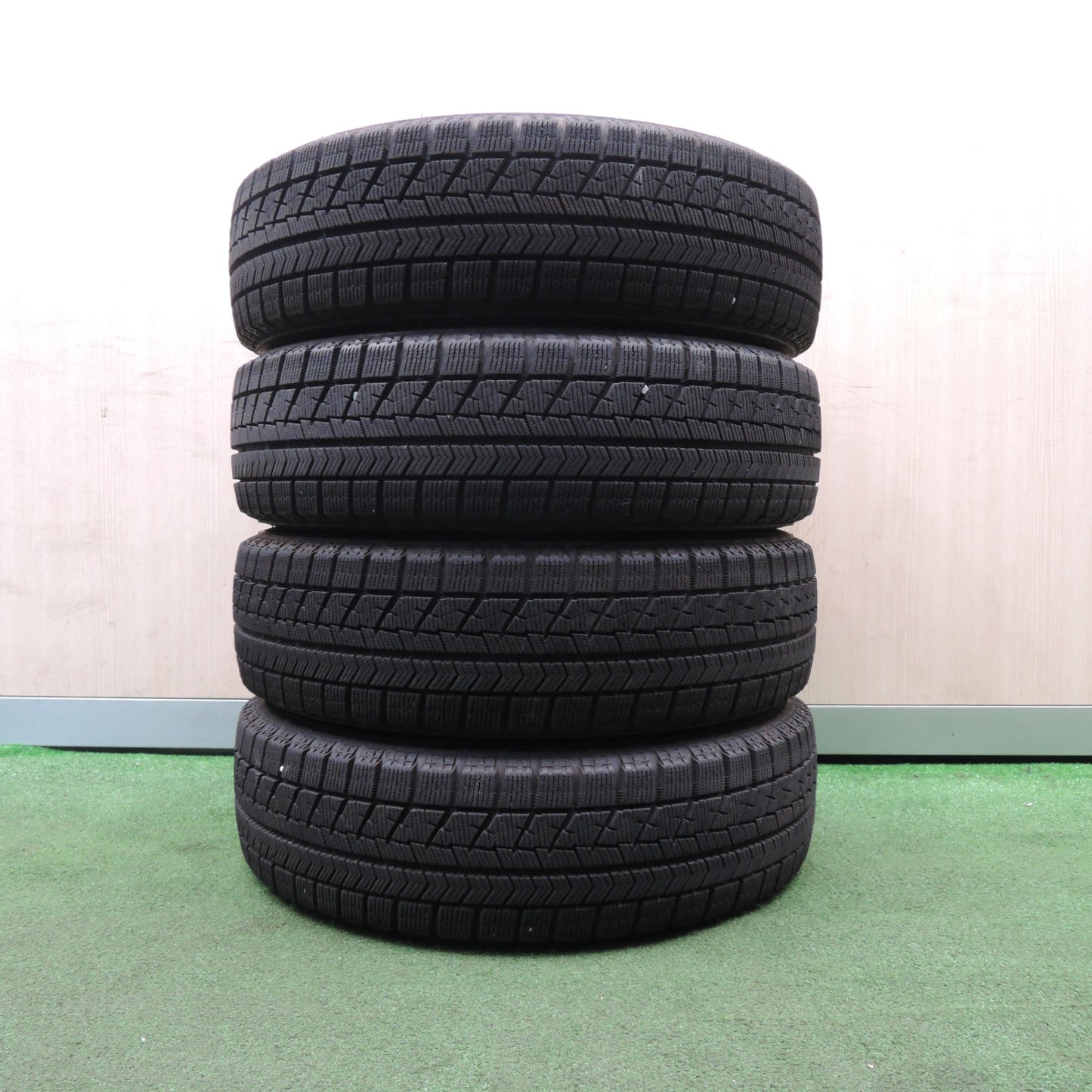 *送料無料* キレイ★スタッドレス 155/65R14 ブリヂストン ブリザック VRX BALMINUM バルミナ 14インチ PCD100/4H★4021606NJス