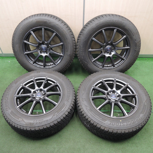 *送料無料* バリ溝！22年！キレイ！8.5分★スタッドレス 235/65R18 ブリヂストン ブリザック DM-V3 VELVA CHARGE ヴェルヴァ PCD114.3/5H★4022903NJス