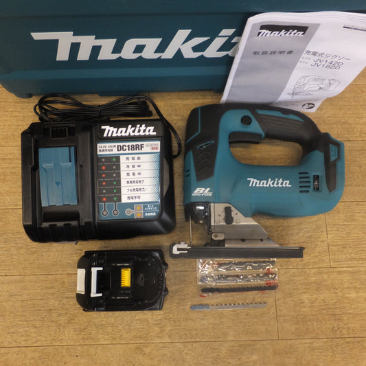 [送料無料]キレイ★マキタ makita 充電式ジグソー JV182DRF 18V★