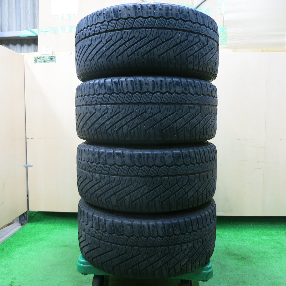 *送料無料*キレイ★アウディ TT 純正 SPEEDLINE 245/40R18 スタッドレス コンチネンタル コンチバイキングコンタクト5 PCD112/5H★3120507イス