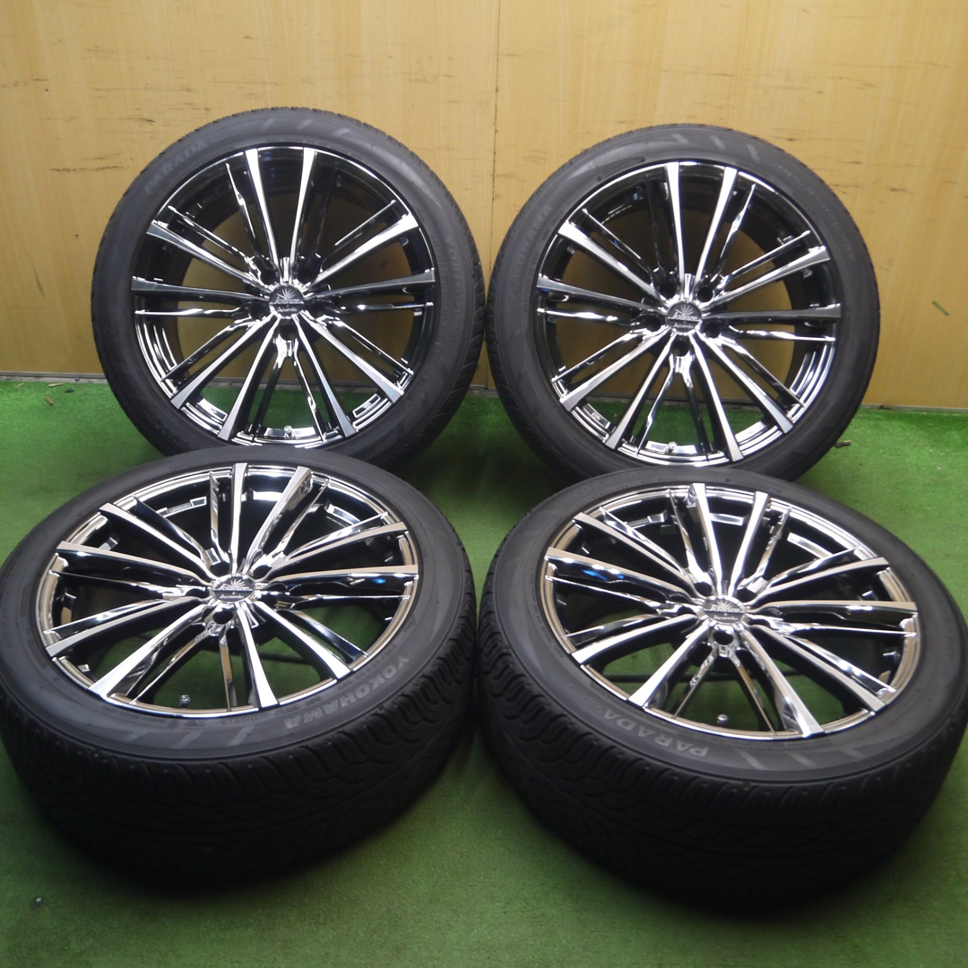 送料無料* バリ溝！20年！キレイ！8.5分☆Kranze Acuerdo 245/45R20 ヨコハマ PARADA Spec-X クレ |  名古屋/岐阜の中古カー用品・工具の買取/販売ならガレージゲット