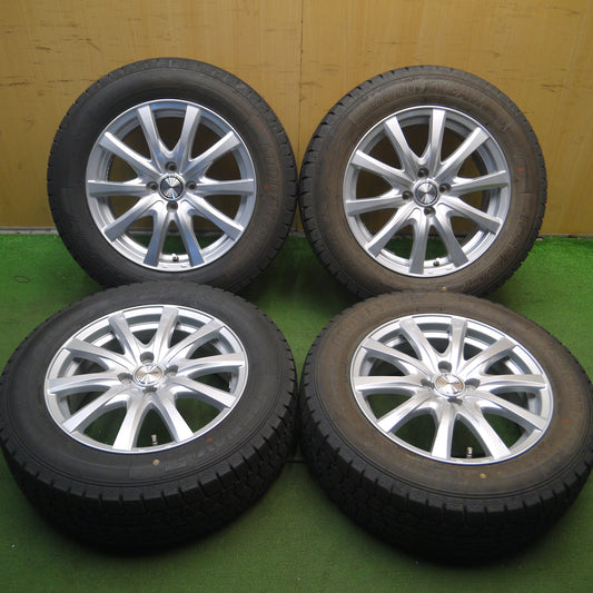 *送料無料*バリ溝！21年！キレイ！9.5分以上★スタッドレス 195/65R16 グッドイヤー アイスナビ7 ravrion RS01 ラブリオン 16インチ PCD100/4H★3112001Hス