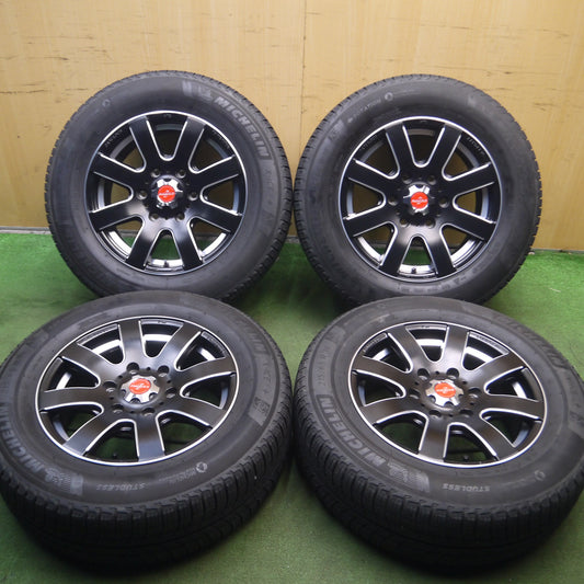 *送料無料*キレイ★ハイエース等 FABULOUS PANDEMIC 215/65R16 スタッドレス ミシュラン X-ICE3+ LW-8 ファブレス パンデミック PCD139.7/6H★4011510Hス