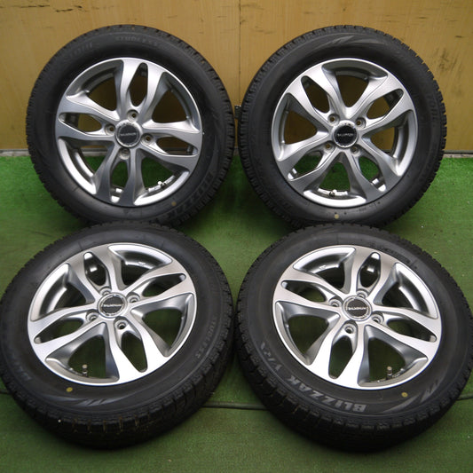 *送料無料*バリ溝！20年！キレイ！9分★スタッドレス 155/65R14 ブリヂストン ブリザック VRX BALMINUM バルミナ 14インチ PCD100/4H★4013011Hス